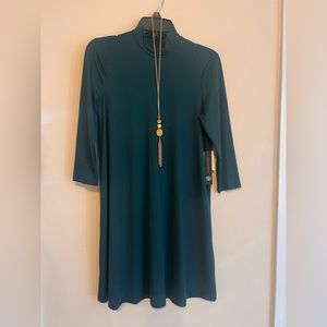 BNWT Green As U Wish long sleeve dress